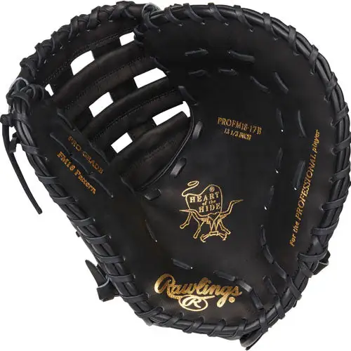 Rawlings Heart Of The Hide 12.5" First Base Mitt: PROFM18-17B - Image 2
