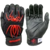 2022 Spiderz ENDITE Batting Gloves: Black And Red