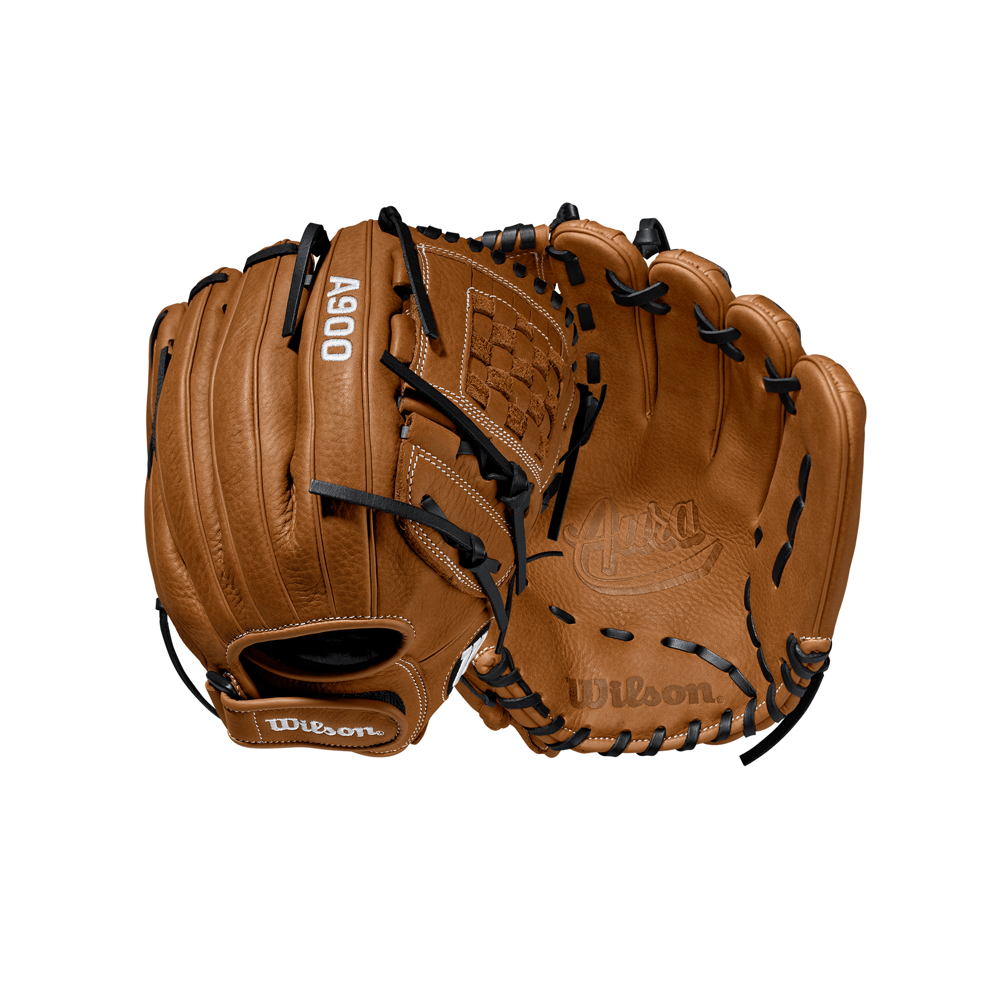 Wilson Aura A900 12" Fastpitch Softball Glove: WTA09RF2012 - Image 5