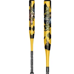 Monsta Athletics 2022 Monsta Mad Hatter "Gold" 12.5" USA/ASA Slowpitch Softball Bat: Collectors Edition