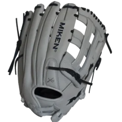 Miken Pro Series 14" Slow Pitch Fielding Glove - White/Navy: PRO140WN
