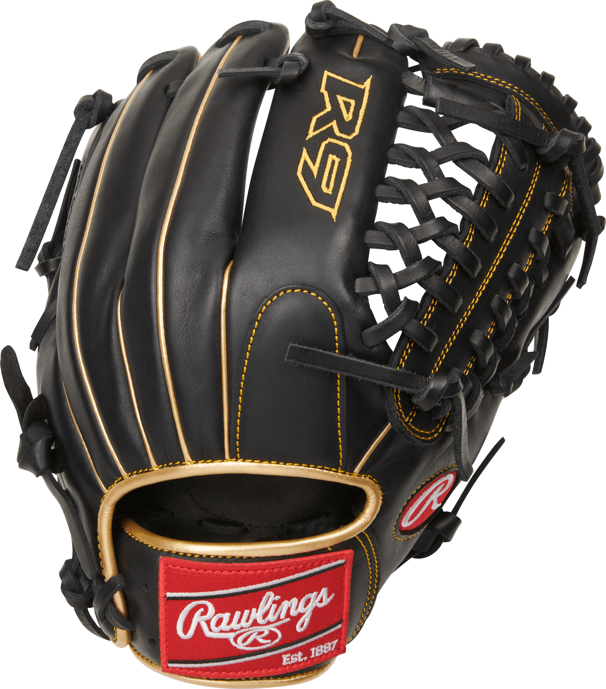Rawlings R9 11.75" Infield/Pitcher's Baseball Glove: R9205-4BG