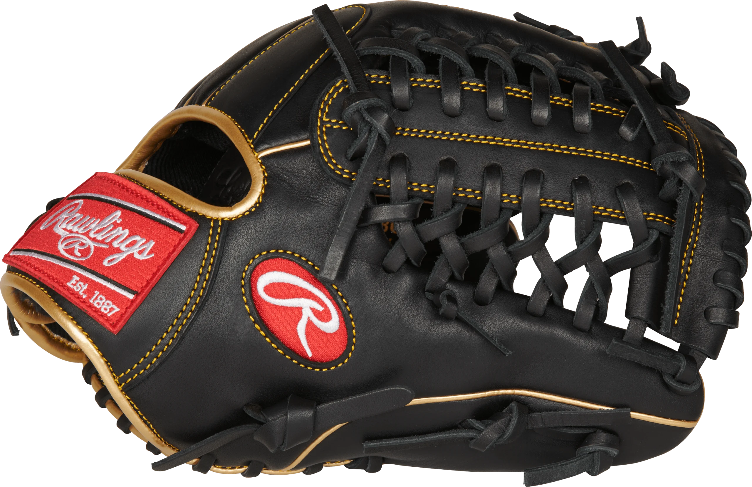 Rawlings R9 11.75" Infield/Pitcher's Baseball Glove: R9205-4BG - Image 3