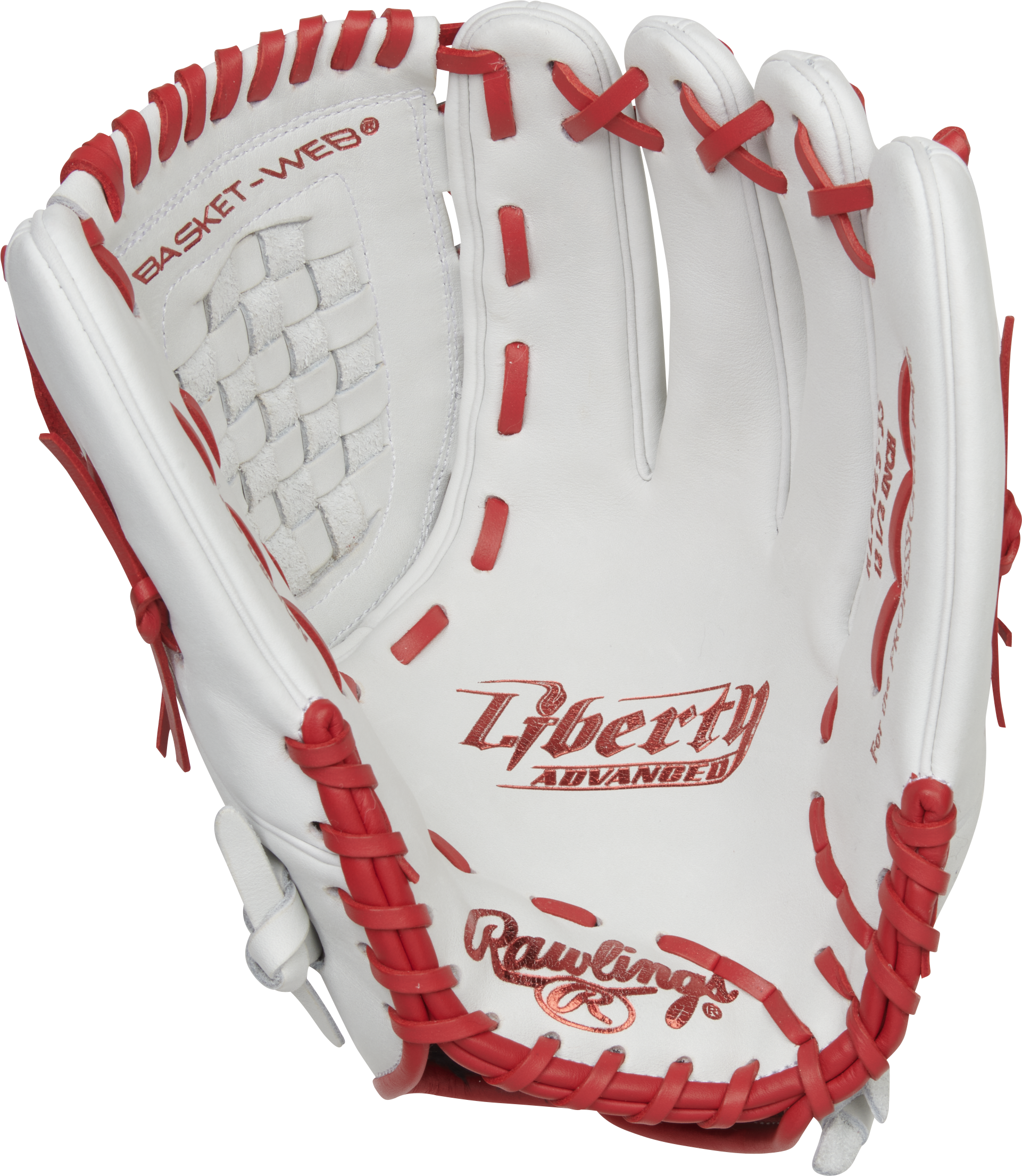 Rawlings Liberty Advanced 12.5" Fastpitch Softball Glove: RLA125-3S - Image 2
