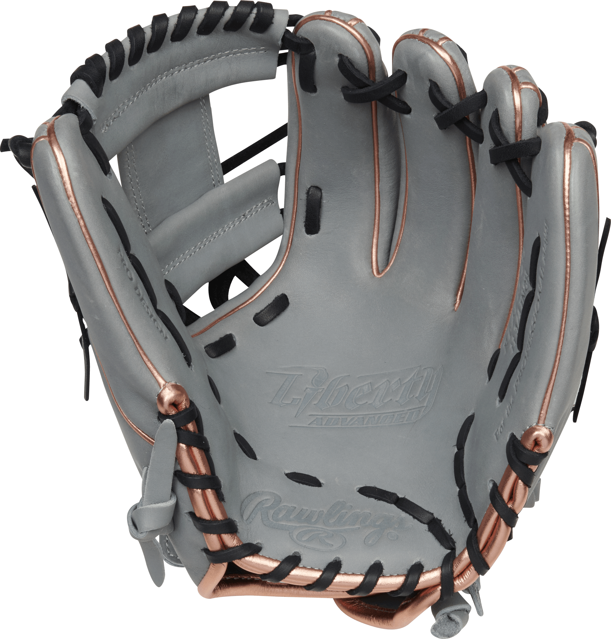 Rawlings Liberty Advanced 11.75" Fastpitch Softball Glove: RLA715-2G - Image 2