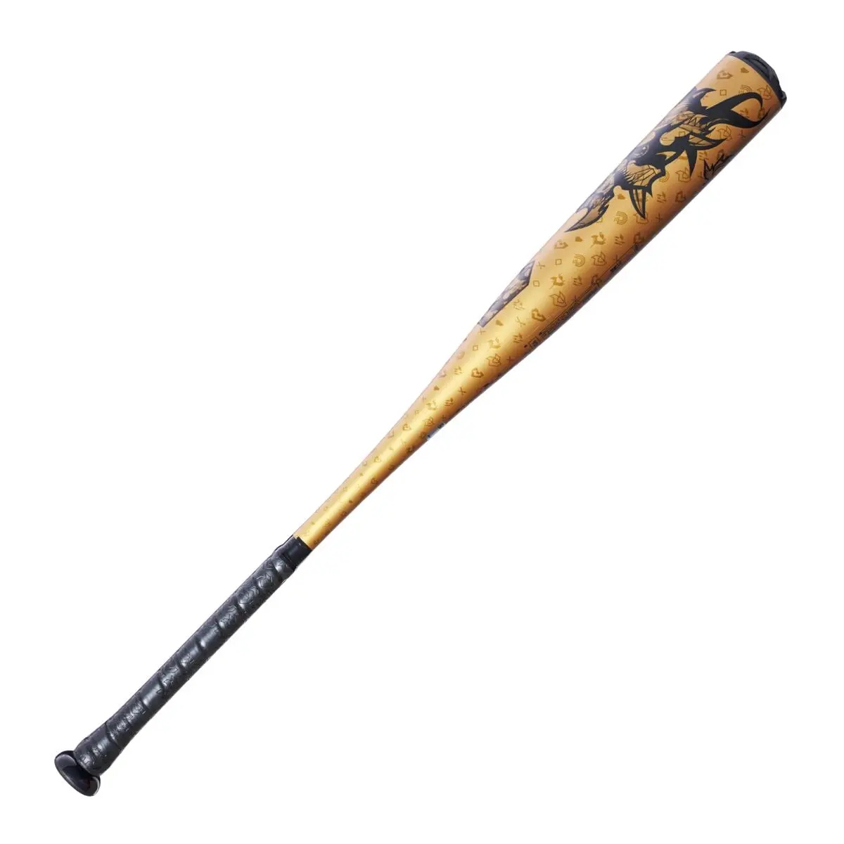 2023 DeMarini Voodoo One Gold BBCOR (-3) Baseball Bat: WBD2352010 - Image 8