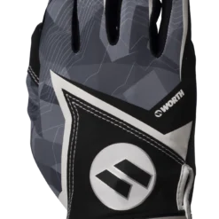 2020 Black Worth Batting Gloves: WBGL20-BLK