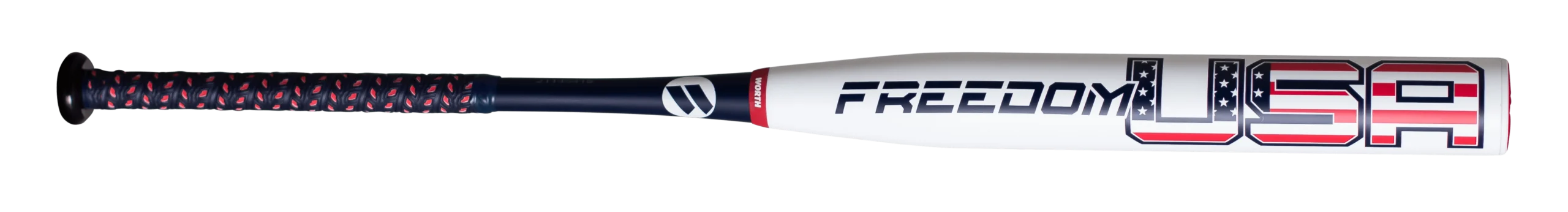 2022 Worth Freedom Balanced 13.5" USSSA Slowpitch Softball Bat: WFR22U - Image 2