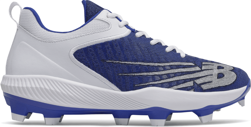 New Balance Men's PL4040V6 Baseball And Softball Molded Cleat: Royal / White