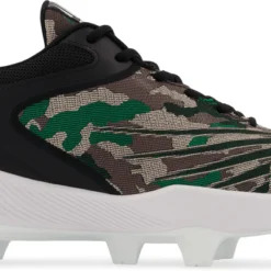 New Balance Men's PL4040V6 Baseball And Softball Molded Cleat: Camo / White