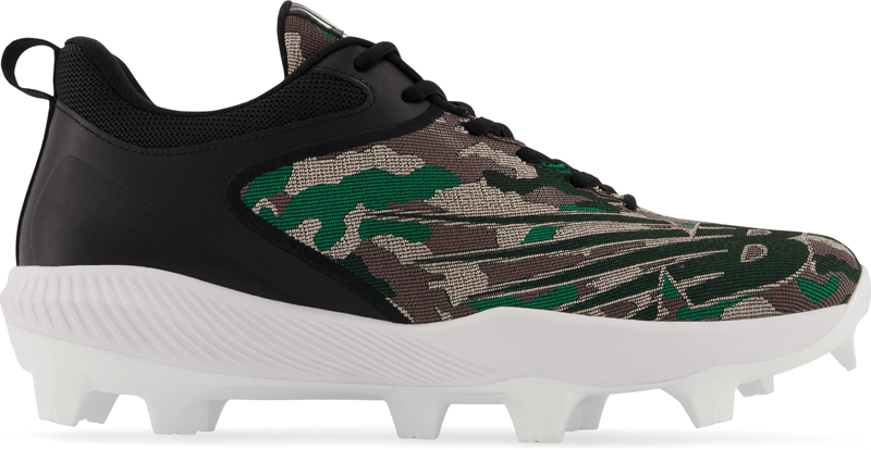 New Balance Men's PL4040V6 Baseball And Softball Molded Cleat: Camo / White