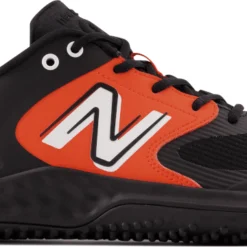 New Balance Fresh Foam 3000 V6 (Black & Orange) Turf Trainer: T3000BO6
