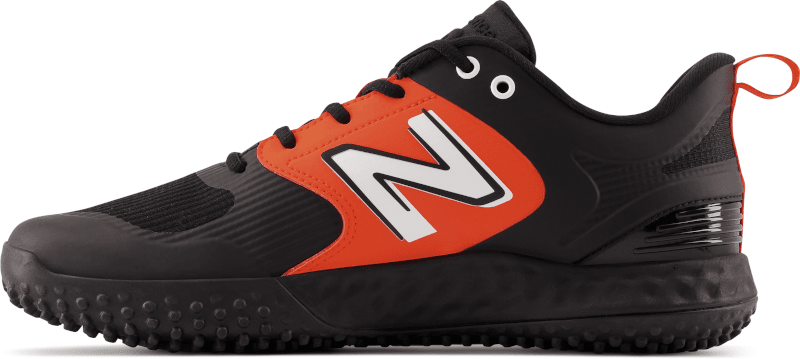 New Balance Fresh Foam 3000 V6 (Black & Orange) Turf Trainer: T3000BO6 - Image 3
