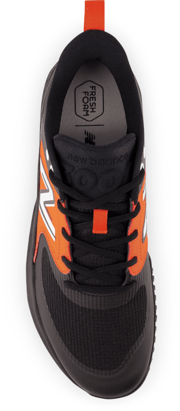 New Balance Fresh Foam 3000 V6 (Black & Orange) Turf Trainer: T3000BO6 - Image 5