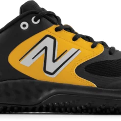 New Balance Fresh Foam 3000 V6 (Black & Yellow) Turf Trainer: T3000BY6