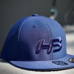 HB Sports Headbanger Sports Exclusive I8508 Flexfit Aerated Performance Hat: Navy ColorRush
