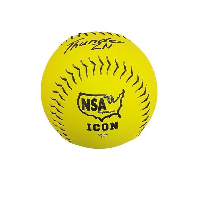 Dudley Thunder ZN HYCON ICON NSA 12" Slowpitch Softballs (DOZEN): 4E199Y - Image 2