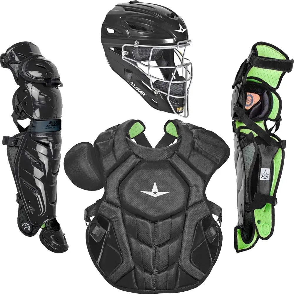 All-Star S7 AXIS (Adult) Solid Catcher's Kit NOCSAE APPROVED: CKCCPRO1XS - Image 2
