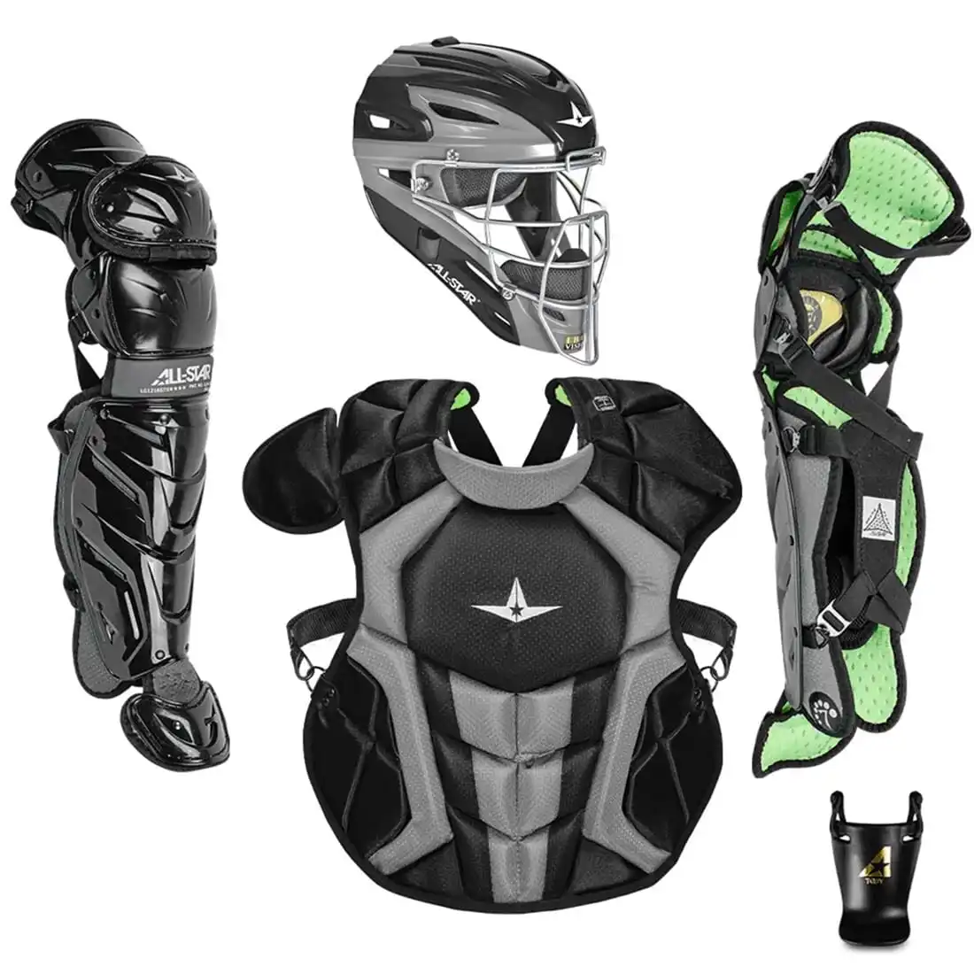 All-Star S7 Axis Elite (Ages 12-16) Catcher's Kit NOCSAE Approved: CKCC1216S7X - Image 2