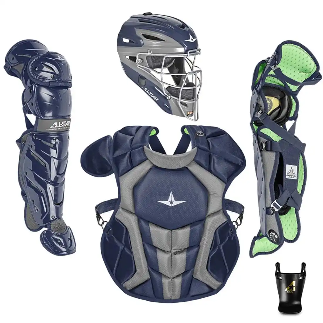 All-Star S7 Axis Elite (Ages 12-16) Catcher's Kit NOCSAE Approved: CKCC1216S7X - Image 3