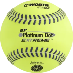 Worth Platinum Dot EXTREME Batting Practice Softballs: BPX12U
