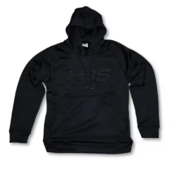 HB Sports Inc. Headbanger Sports Performance Fleece Line Hoodie W/ Kangaroo Pocket: Black