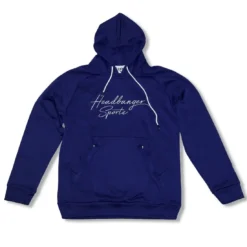 HB Sports Inc. Headbanger Sports Performance Fleece Line Hoodie W/ Kangaroo Pocket: Navy