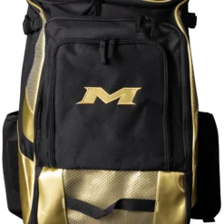 2022 Miken MK7X Baseball & Softball Backpack (Freak Gold Series): MKMK7X-BP-GLD
