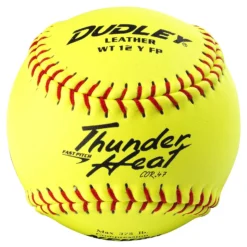 Dudley 12" NFHS Thunder Heat Fastpitch Softballs (Dozen): 43147