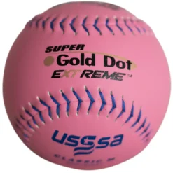 Worth Pink 12" USSSA Super Gold Dot Extreme Classic M 40/325 Slowpitch Softballs (Dozen): WUC12CPXT