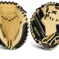 All-Star Pro Elite Black/Tan 33.5" Catcher's Glove