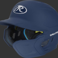 Rawlings Mach Batting Helmet W/ EXT Flap – Navy (MACHEXTR)